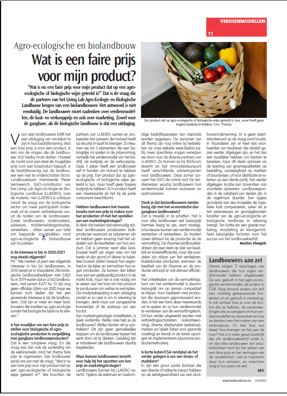 Artikelreeks faire prijs Landbouwleven 19/04/2021